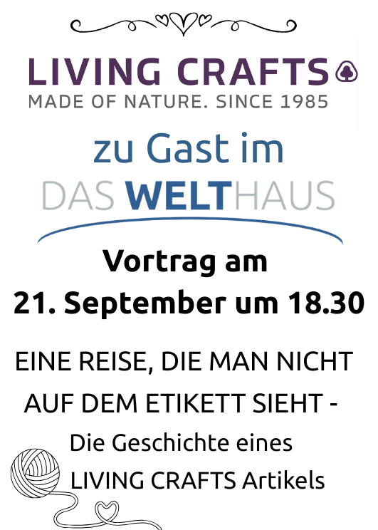 Living Crafts Event im Welthaus